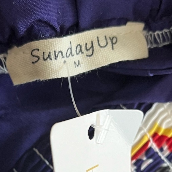 Harringtons Sundayup tile print, open back dress - Picture 8 of 10